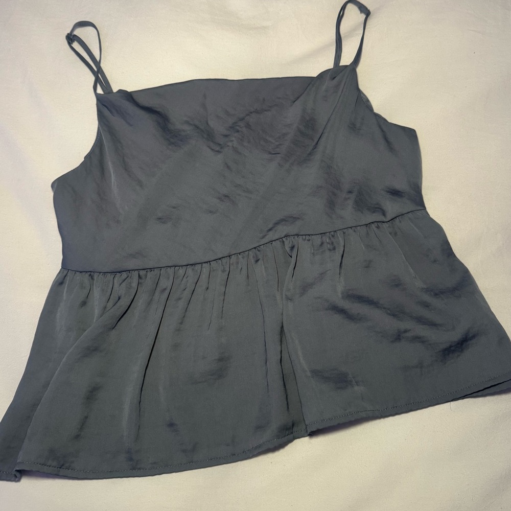 American Eagle Outfitters Charcoal Camisole Top